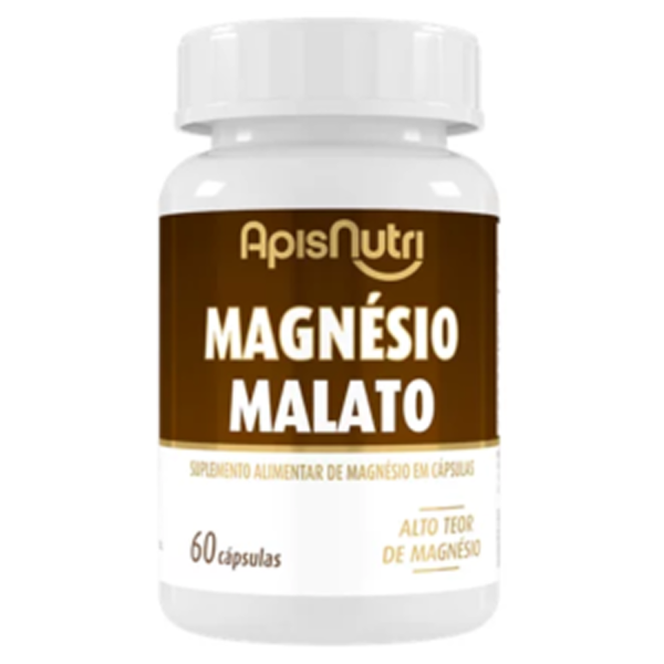 MAGNESIO MALATO 60 CAPS 600MG APISNUTRI
