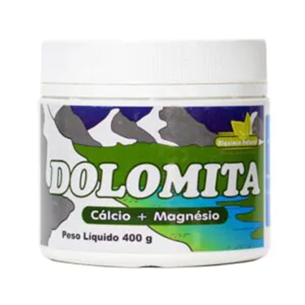 DOLOMITA PO CA LCIO + MAGNESIO 400GR PERFEITA ALQUIMIA